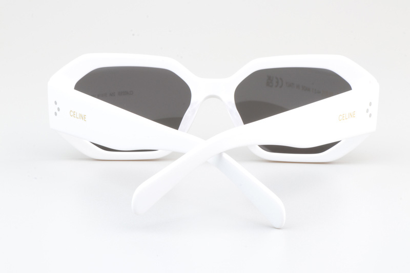 CL40255I Sunglasses White Gray