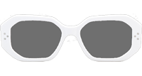 CL40255I Sunglasses White Gray