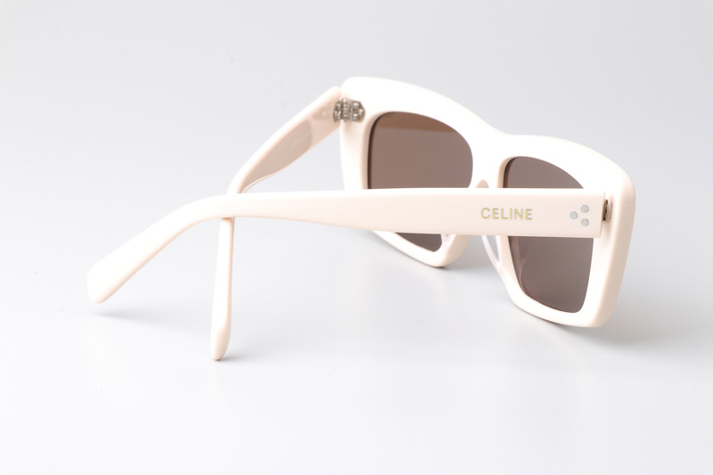 CL40259I Sunglasses Cream Brown