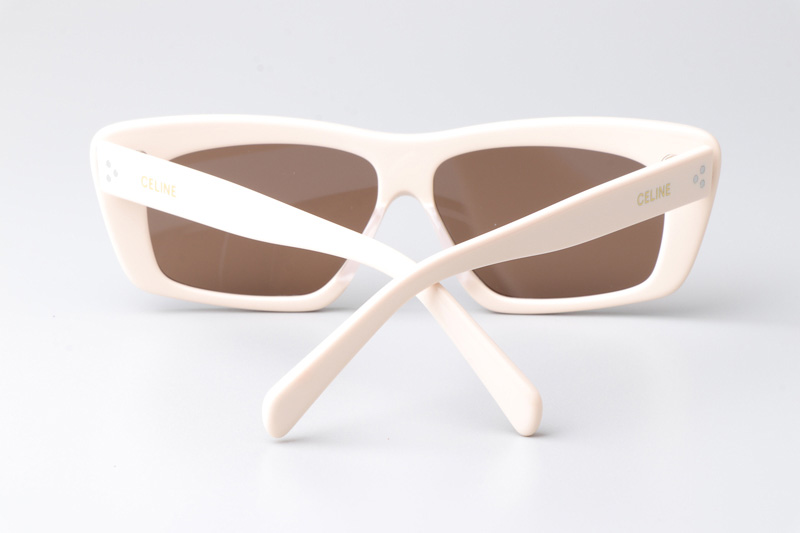 CL40259I Sunglasses Cream Brown