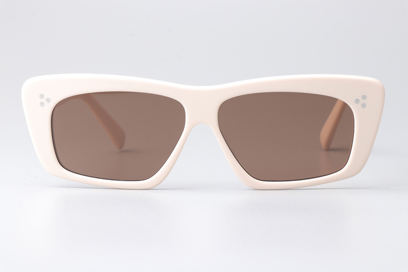 CL40259I Sunglasses Cream Brown