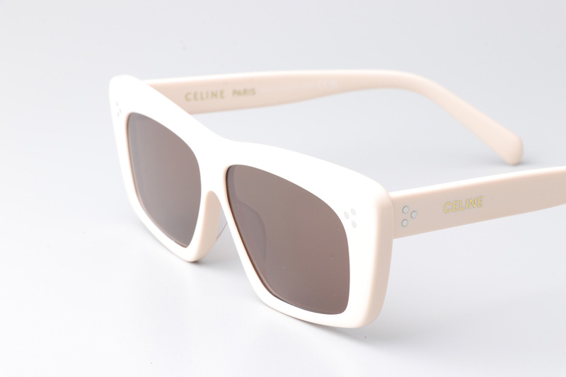 CL40259I Sunglasses Cream Brown