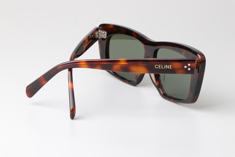 CL40259I Sunglasses Tortoise Green