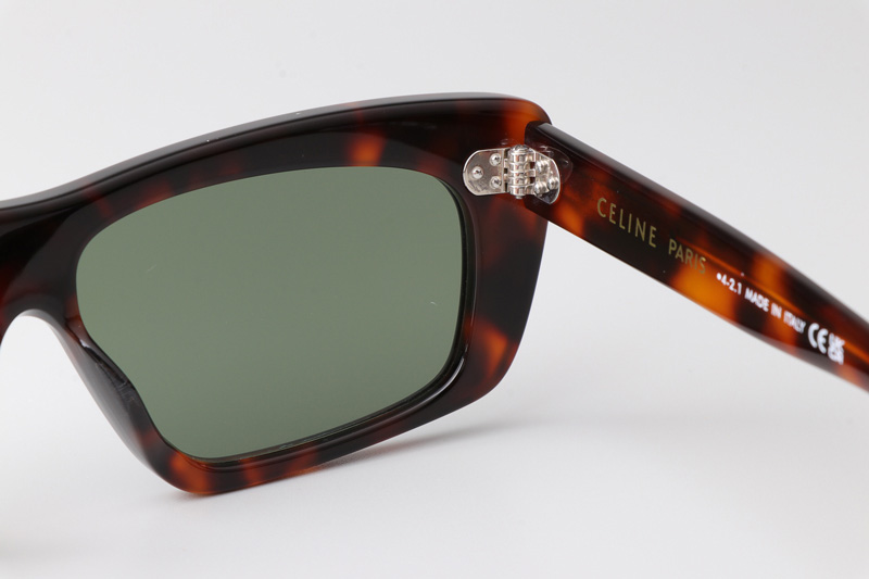 CL40259I Sunglasses Tortoise Green