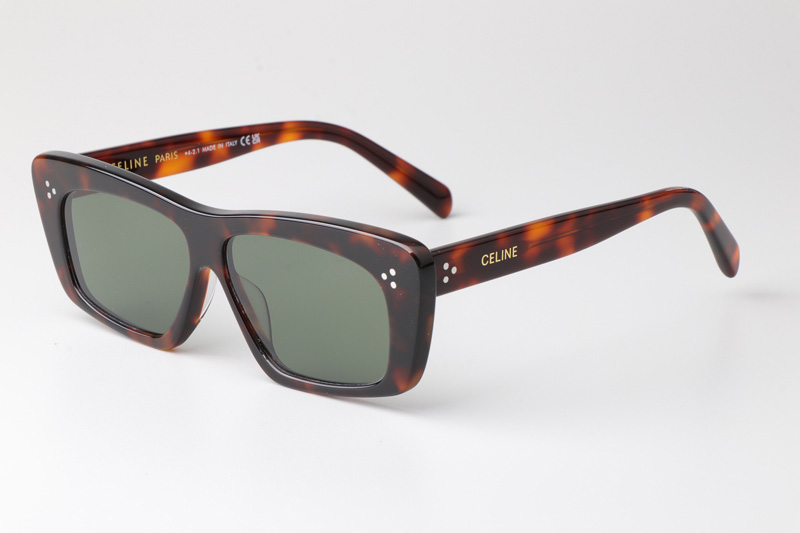 CL40259I Sunglasses Tortoise Green