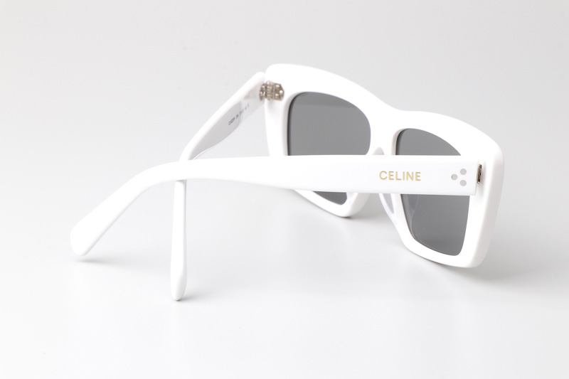 CL40259I Sunglasses White Silver