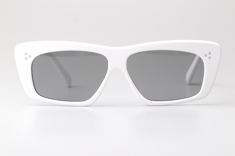CL40259I Sunglasses White Silver