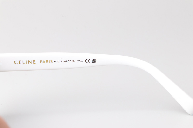 CL40259I Sunglasses White Silver