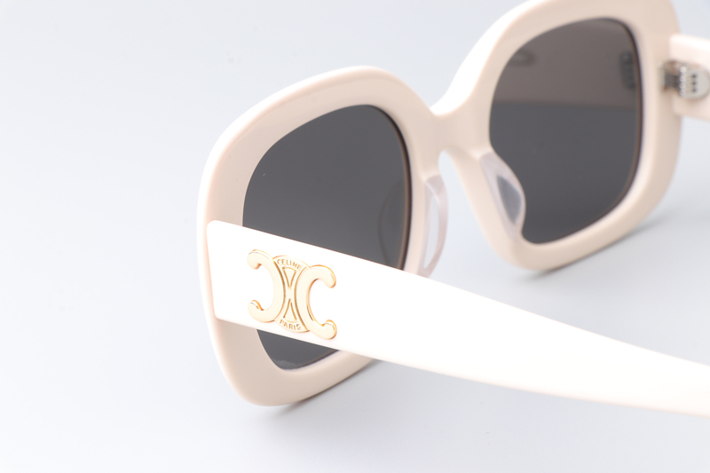 CL40262U Sunglasses Cream Gray