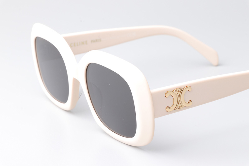 CL40262U Sunglasses Cream Gray