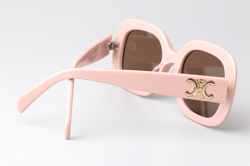 CL40262U Sunglasses Pink Brown