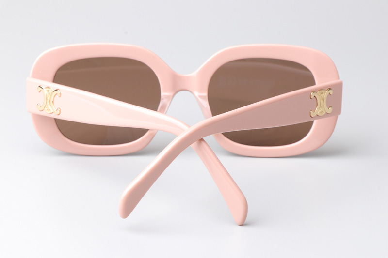 CL40262U Sunglasses Pink Brown