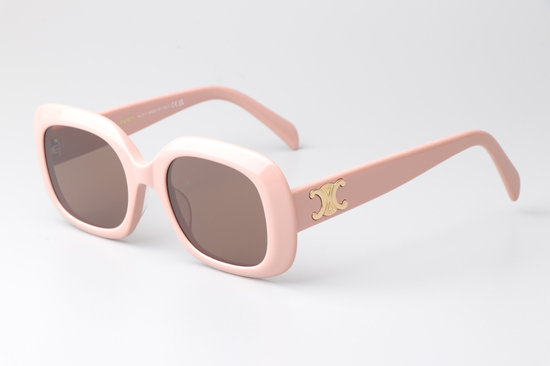 CL40262U Sunglasses Pink Brown