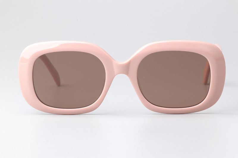 CL40262U Sunglasses Pink Brown