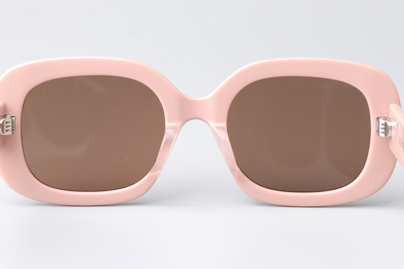 CL40262U Sunglasses Pink Brown