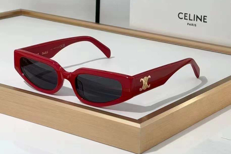 CL40269U Sunglasses Red Gray