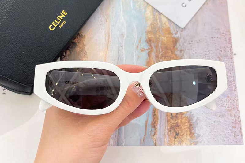 CL40269U Sunglasses White Gray