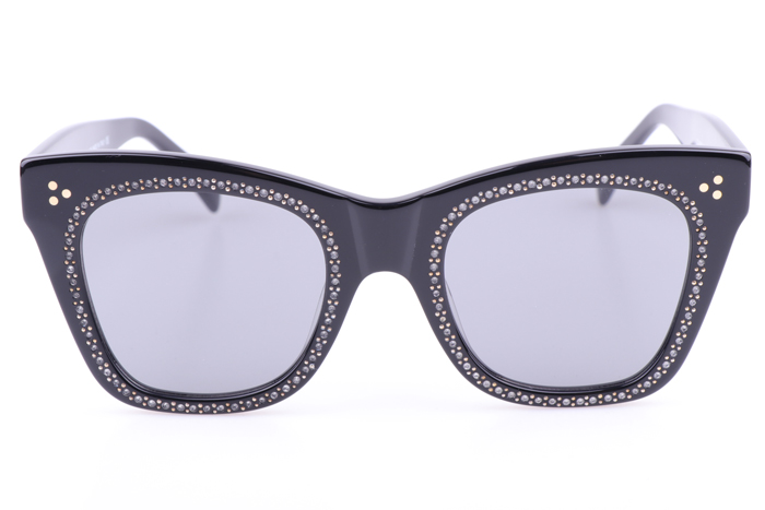 CL4S004 Diamond Sunglasses In Black Grey