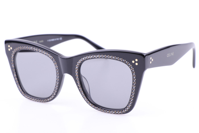 CL4S004 Diamond Sunglasses In Black Grey