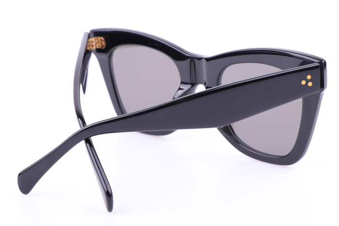 CL4S004 Diamond Sunglasses In Black Mirror