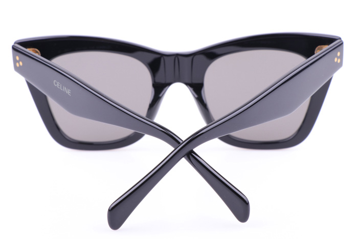 CL4S004 Diamond Sunglasses In Black Mirror