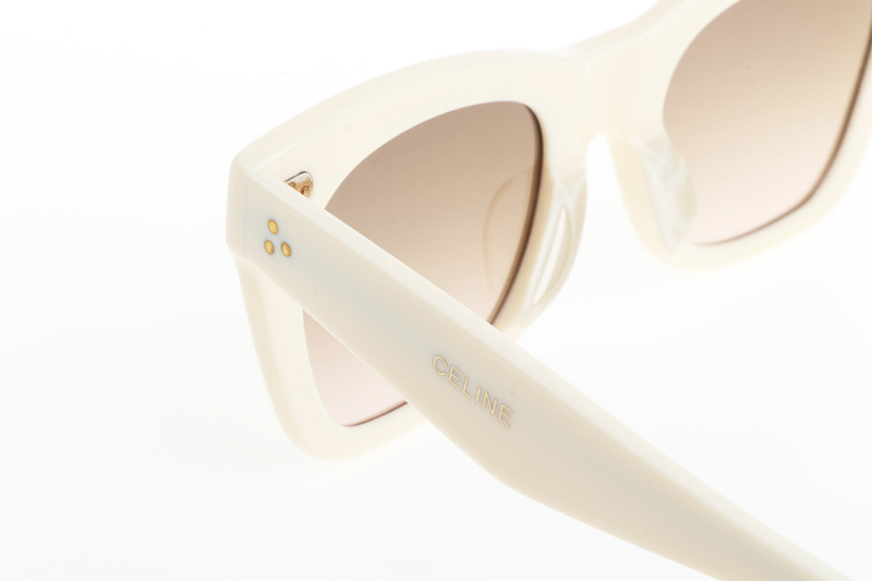 CL4S004 Diamond Sunglasses In White