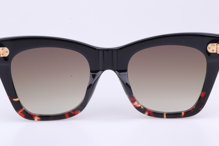 CL4S004 Sunglasses In Black Tortoise Gradient Brown