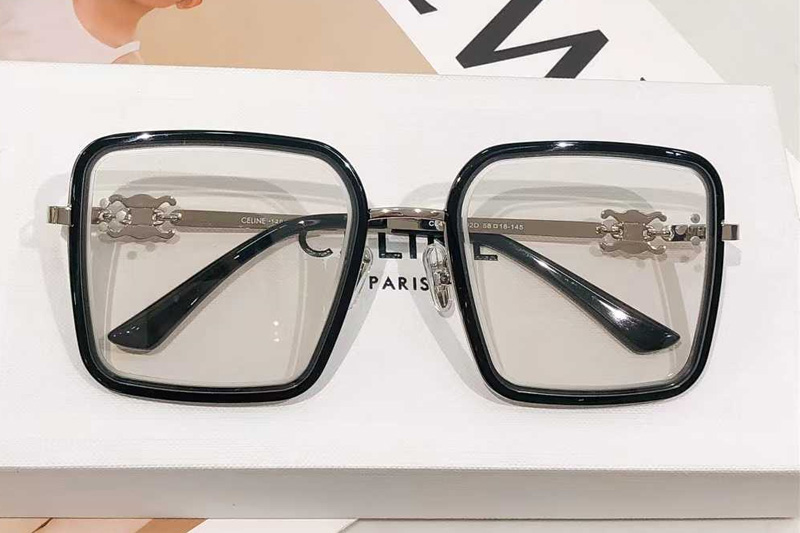 CL4S132 Sunglasses Black Silver Light Gray