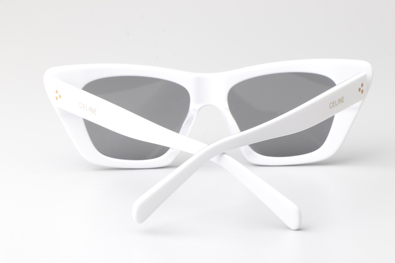 CL4S187 Sunglasses Black White Silver