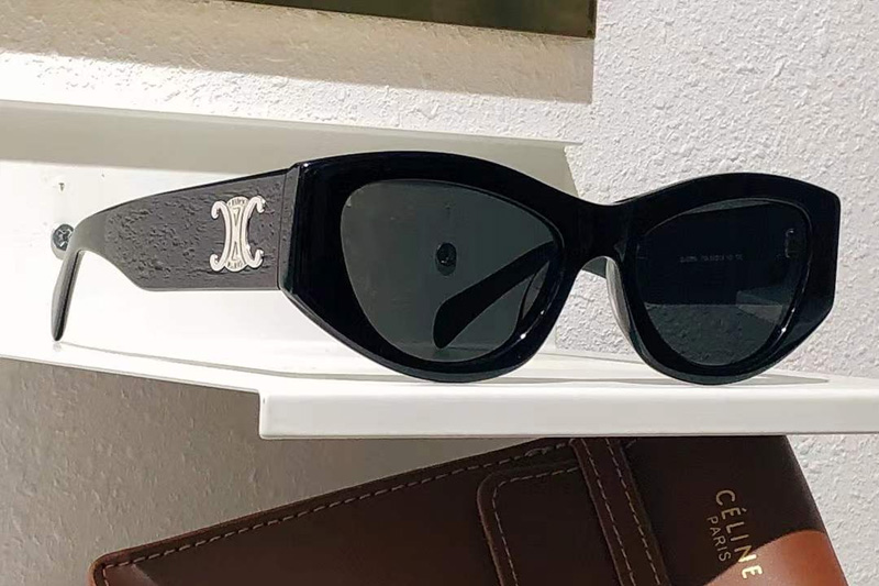 CL4S308U Sunglasses Black Silver Gray