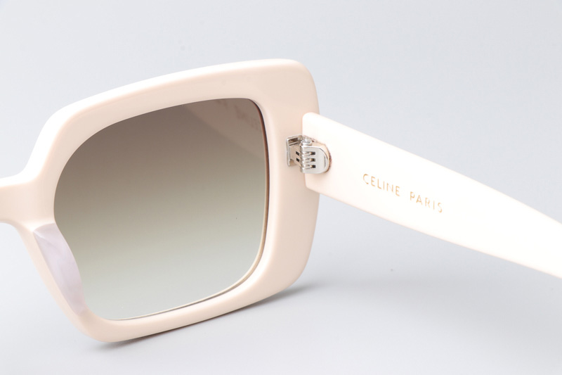 CL50121F Sunglasses Cream Gradient Brown