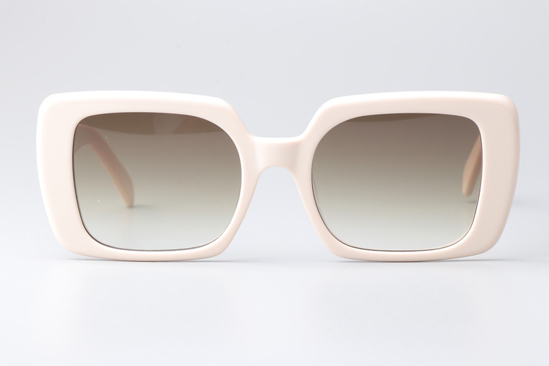 CL50121F Sunglasses Cream Gradient Brown