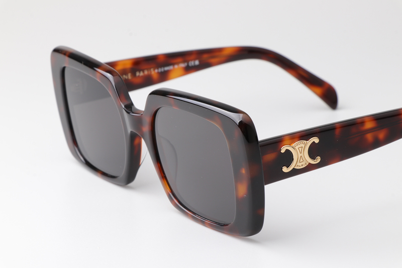 CL50121F Sunglasses Tortoise Gray