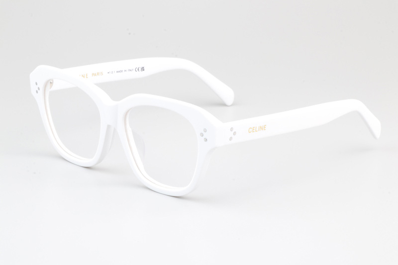 CL50124F Eyeglasses White