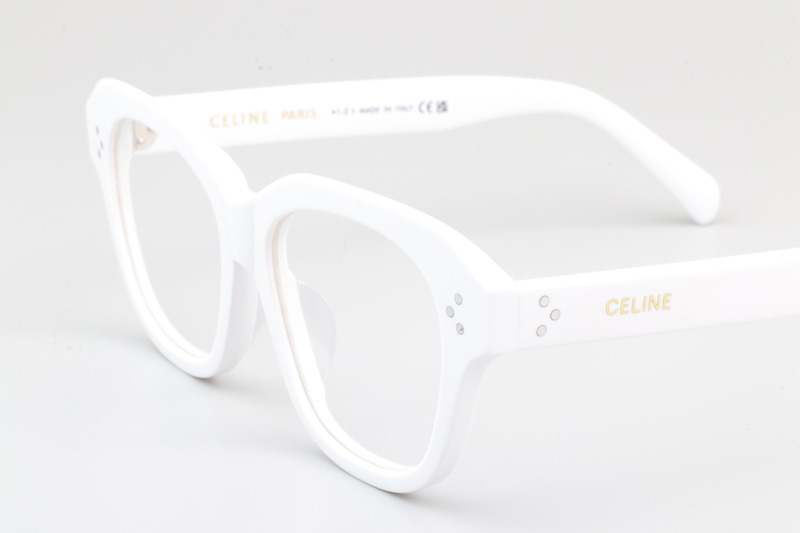 CL50124F Eyeglasses White