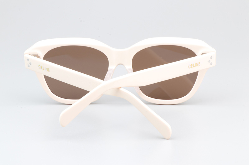 CL50124F Sunglasses Cream Brown