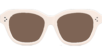 CL50124F Sunglasses Cream Brown