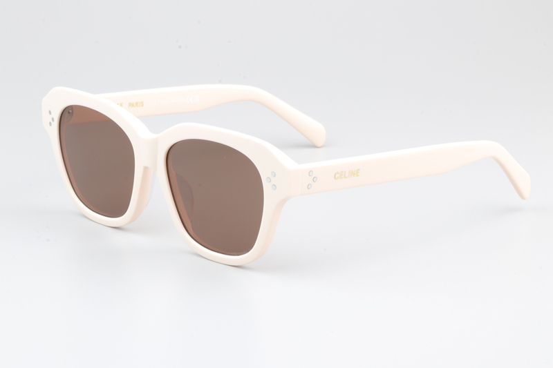 CL50124F Sunglasses Cream Brown