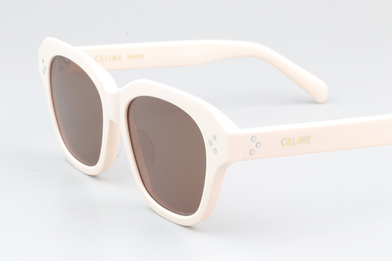 CL50124F Sunglasses Cream Brown