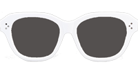 CL50124F Sunglasses White Gray