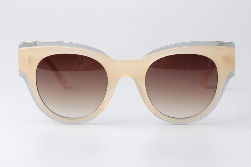 CSHK001 Sunglasses Cream Gradient Brown