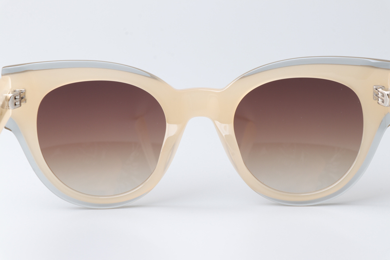 CSHK001 Sunglasses Cream Gradient Brown