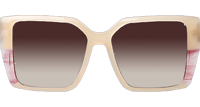 CSHK003 Sunglasses Cream Pink Gradient Brown