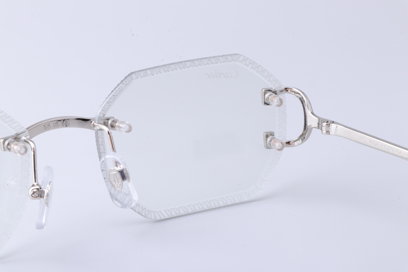 CT0092O Sunglasses Silver Photochromic Gray