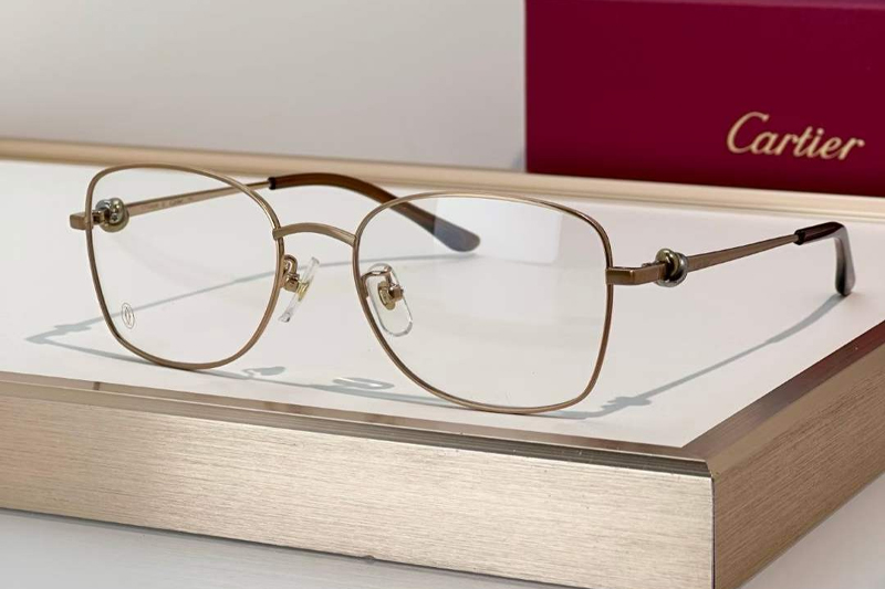 CT0223O Eyeglasses Gold Brown