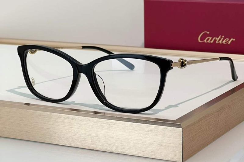 CT0257OA Eyeglasses Black Gold