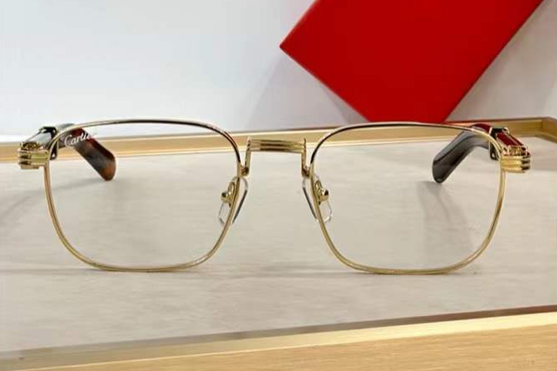 CT0363S Eyeglasses Gold Red Black