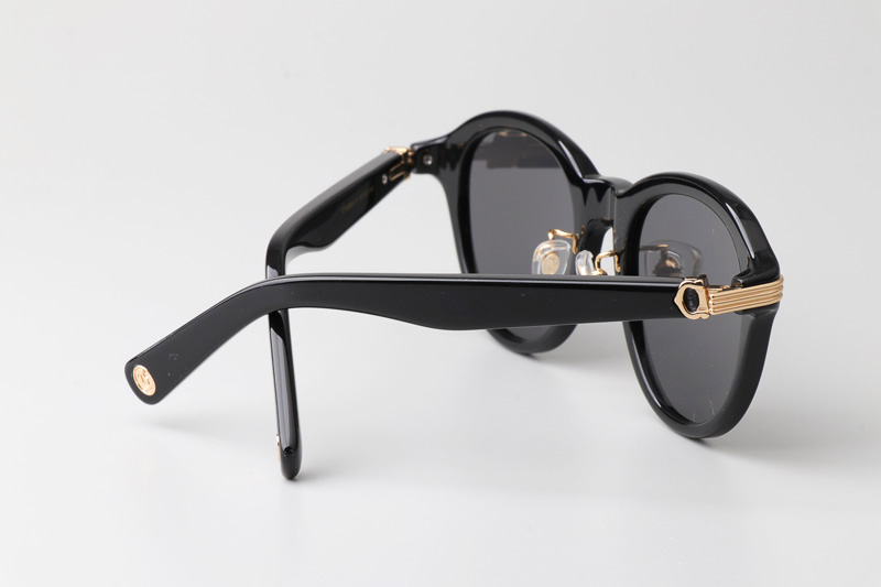 CT0395S Sunglasses Black Gold Gray