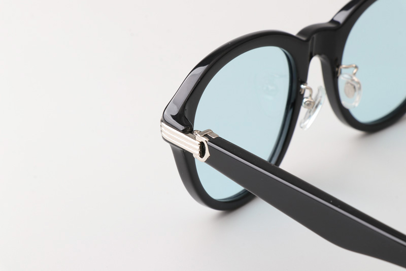 CT0395S Sunglasses Black Silver Blue