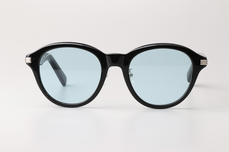 CT0395S Sunglasses Black Silver Blue